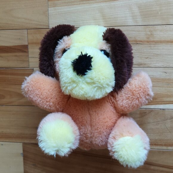 VINTAGE Puppy Dog Plush Stuffed Animal - Picture 1 of 2